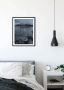 Komar Wanddecoratie Word Lake Silence Steel Wanddecoratie zonder lijst (1 stuk) - Thumbnail 4