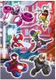 Komar Wandfolie Spidey and His Amazing Friends Chasing afm. 50 x 70 cm (6-delig) - Thumbnail 2