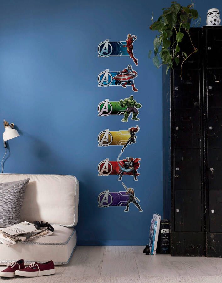 Komar Wandfolie Avengers Plates 100 x 70 cm (7 stuks)