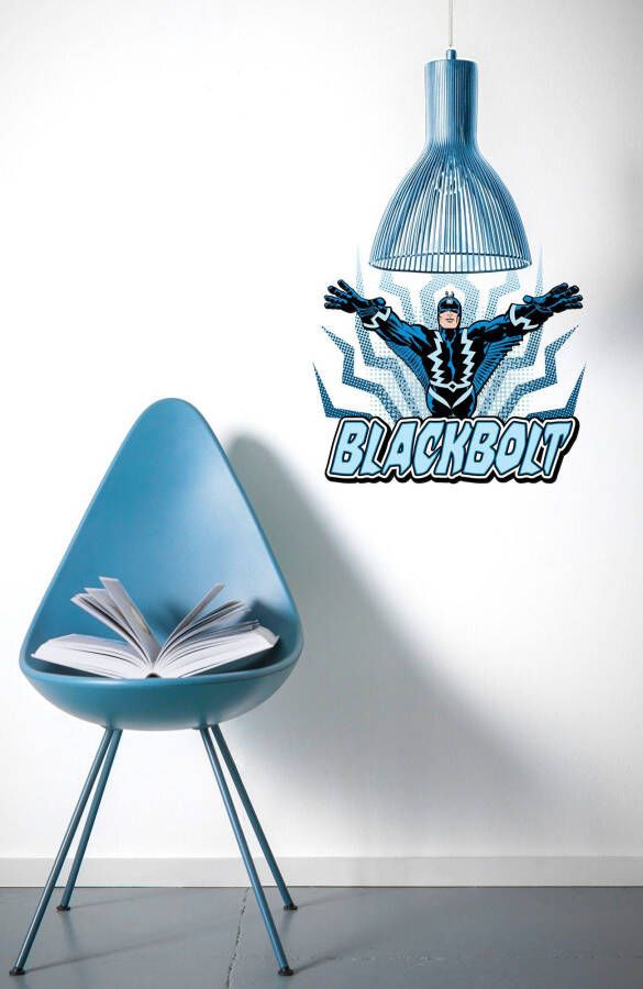 Komar Wandfolie Blackbolt Comic Classic 50x70 cm (breedte x hoogte) zelfklevende wandtattoo (1 stuk)