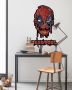 Komar Wandfolie Deadpool Meltpool 50x70 cm (breedte x hoogte) zelfklevende wandtattoo (2-delig) - Thumbnail 2