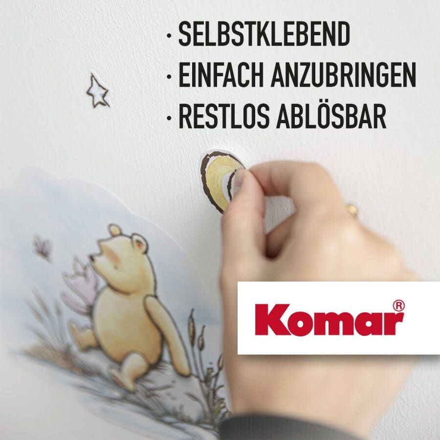 Komar Wandfolie Lion King Wildlife 50x70 cm (breedte x hoogte) zelfklevende wandtattoo (27-delig)