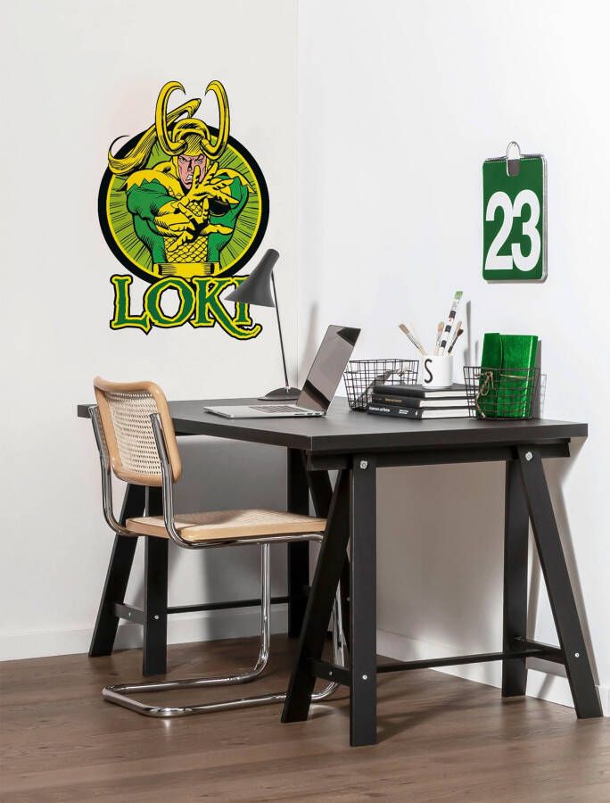 Komar Wandfolie Loki Comic Classic 50x70 cm (breedte x hoogte) zelfklevende wandtattoo (1 stuk)