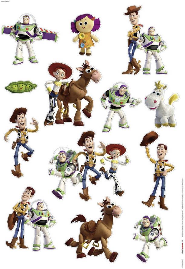 Komar Wandfolie Disney and Pixar Toy Story Buddies (1 stuk)