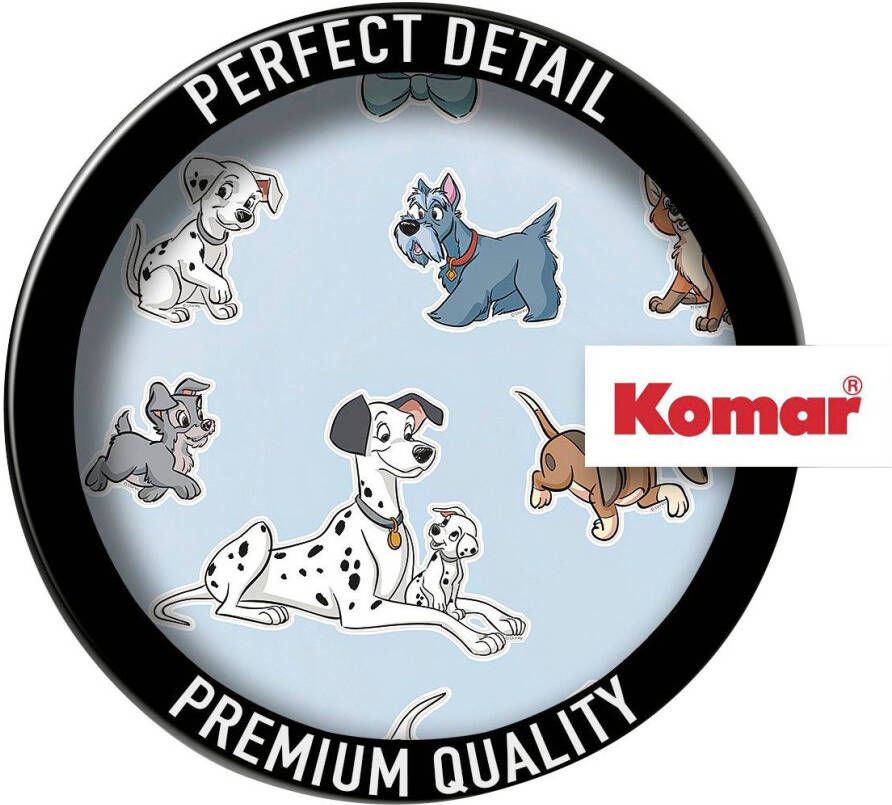 Komar Wandfolie Disney Cats and Dogs 50x70 cm (breedte x hoogte) zelfklevende wandtattoo (27-delig)