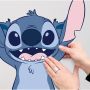Komar Wandfolie Disney Lilo and Stitch Lifesize (1 stuk) - Thumbnail 3