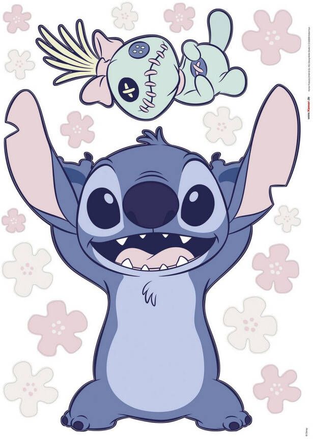 Komar Wandfolie Disney Lilo and Stitch Lifesize (1 stuk)