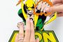 Komar Wandfolie Iron Fist Comic 50x70 cm (breedte x hoogte) zelfklevende wandtattoo (1 stuk) - Thumbnail 3