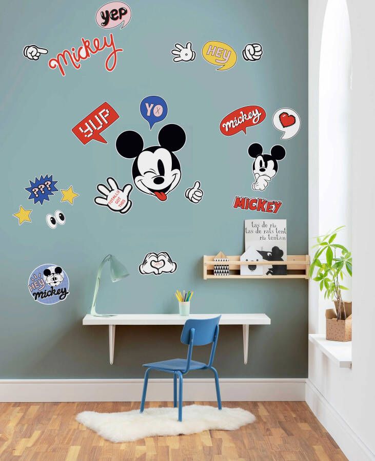 Komar Wandfolie Ist a Mickey Thing 50x70 cm (breedte x hoogte) zelfklevende wandtattoo (set)