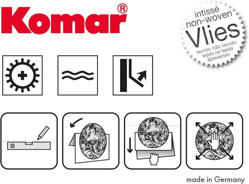 Komar Wandfolie Jungle Joy rond en zelfklevend (1 stuk)