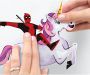 Komar Wandfolie Marvel Deadpool Food (1 stuk) - Thumbnail 3