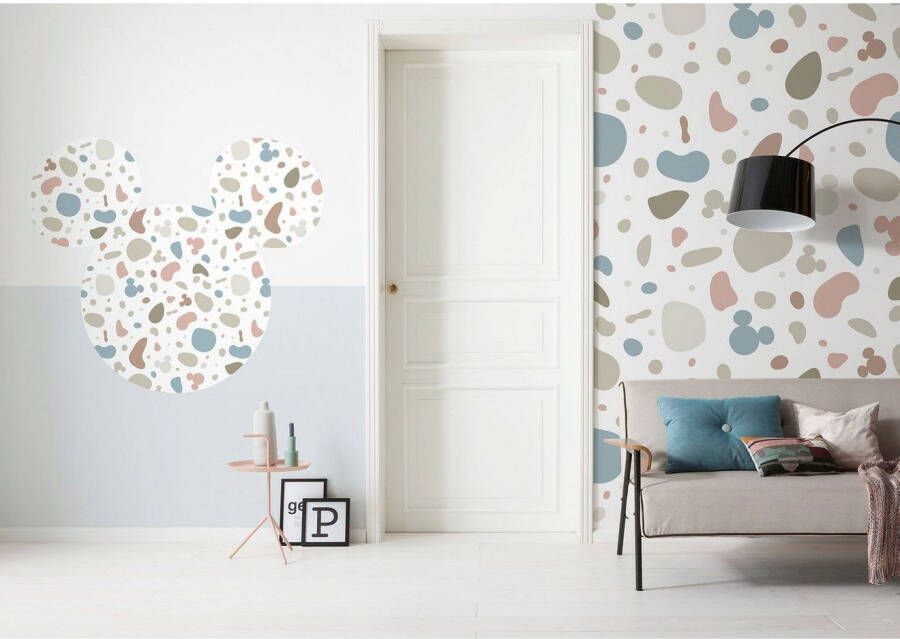 Komar Wandfolie Mickey Head Terrazzo Bambino (1 stuk)