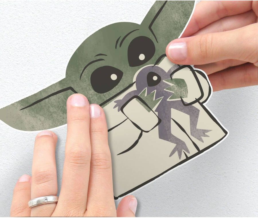 Komar Wandfolie Star Wars The Mandalorian Grogu Cute (1 stuk)