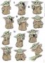 Komar Wandfolie Star Wars The Mandalorian Grogu The Cutest (1 stuk) - Thumbnail 2
