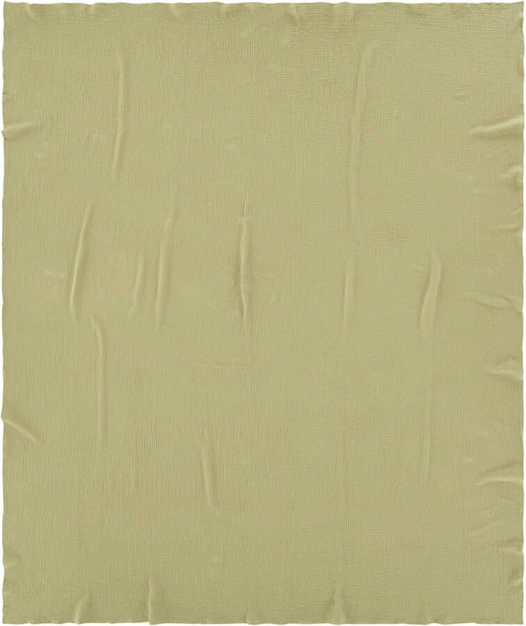 LeGer Home by Lena Gercke Deken Hevin Deken in katoen-crinkle-effect mousseline knuffeldeken