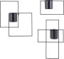 LeGer Home by Lena Gercke Sierobject voor aan de wand Malvina (set 3 stuks) - Thumbnail 3