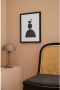 LeGer Home by Lena Gercke Wanddecoratie Black is Beautiful III HD premium posterdruk incl. houten lijst (1 stuk) - Thumbnail 3