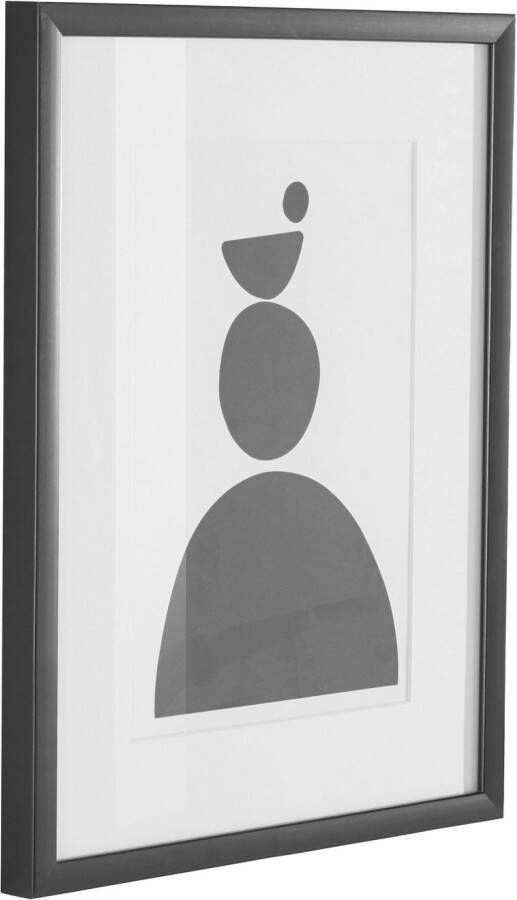 LeGer Home by Lena Gercke Wanddecoratie Black is Beautiful III HD premium posterdruk incl. houten lijst (1 stuk)