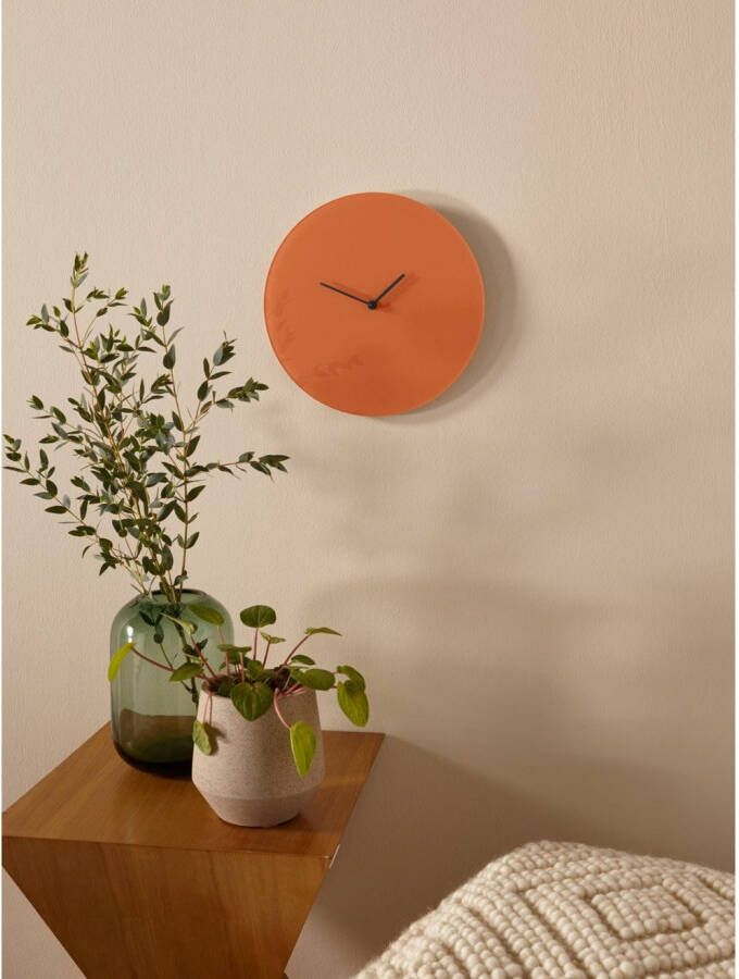 LeGer Home by Lena Gercke Wandklok Sanja Acrylglas rond geruisloos minimalistisch (1-delig)