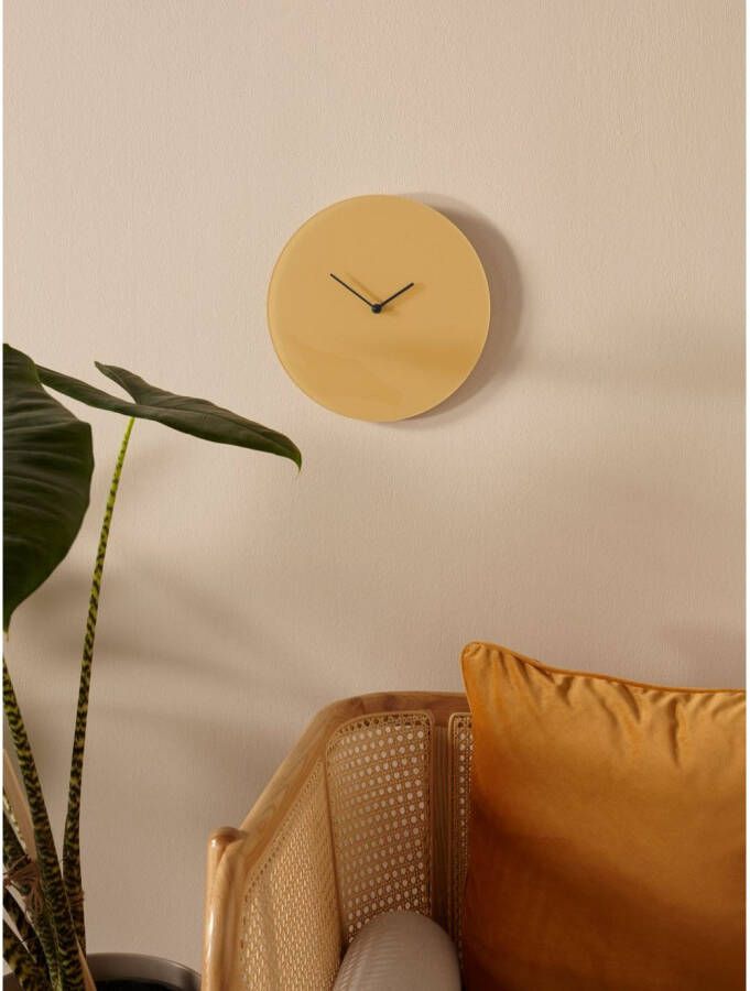 LeGer Home by Lena Gercke Wandklok Sanja Acrylglas rond geruisloos minimalistisch (1-delig)