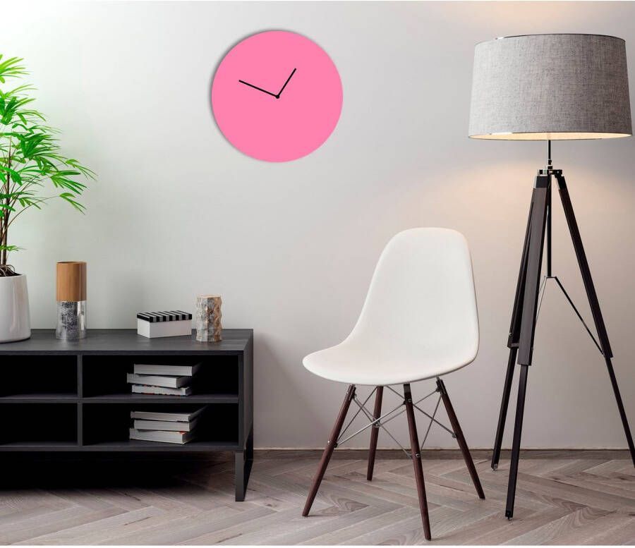 LeGer Home by Lena Gercke Wandklok Sanja Acrylglas rond geruisloos minimalistisch (1-delig)