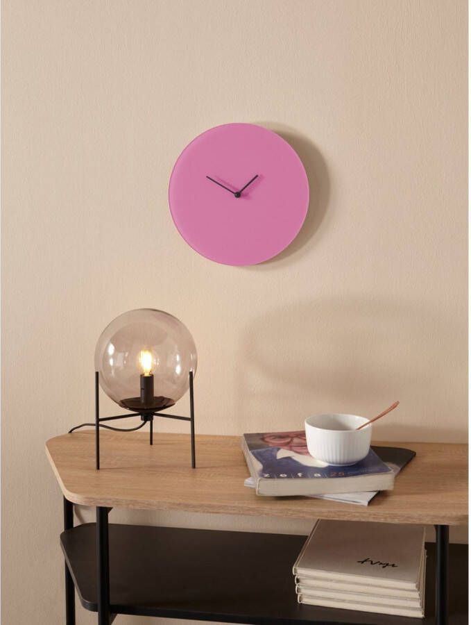 LeGer Home by Lena Gercke Wandklok Sanja Acrylglas rond geruisloos minimalistisch (1-delig)