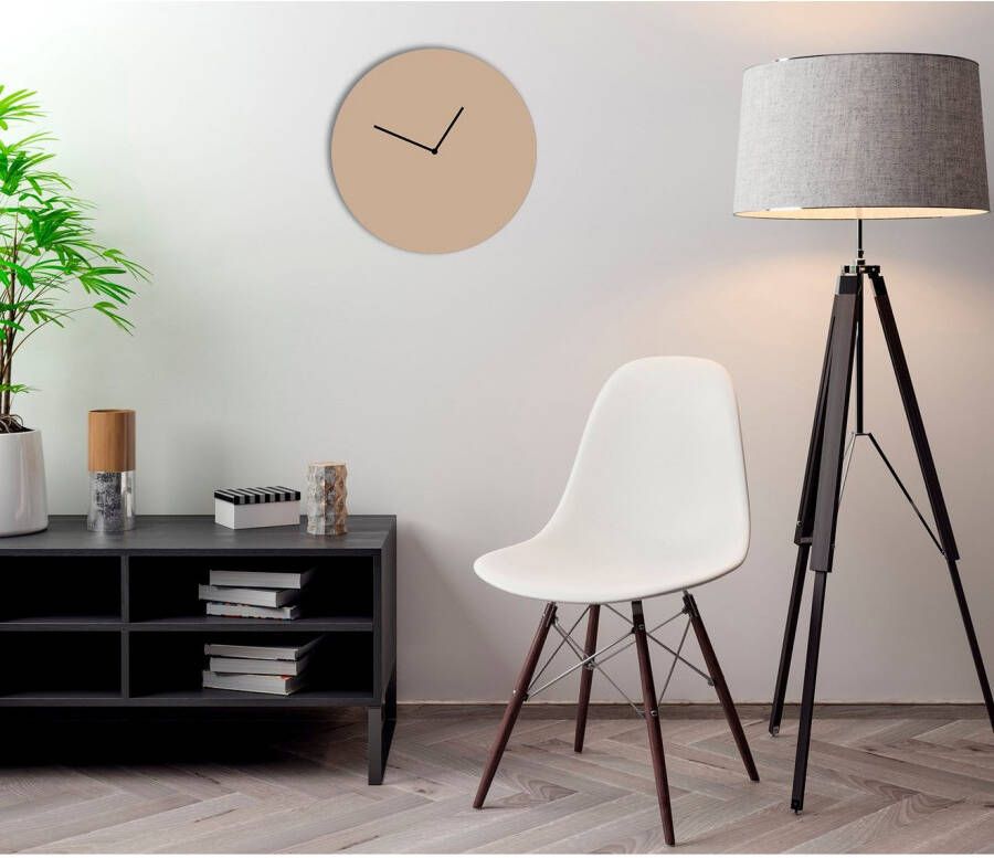 LeGer Home by Lena Gercke Wandklok Sanja Acrylglas rond geruisloos minimalistisch (1-delig)