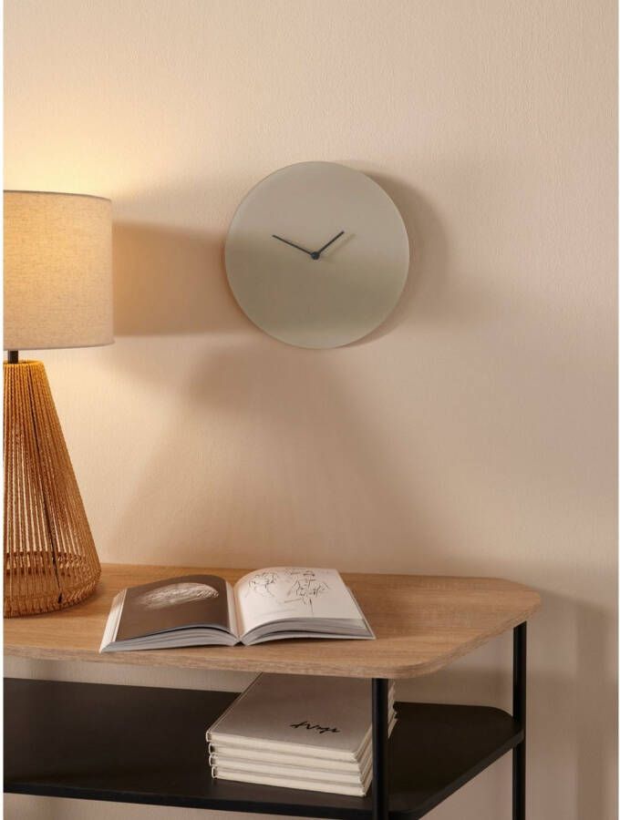 LeGer Home by Lena Gercke Wandklok Sanja Acrylglas rond geruisloos minimalistisch (1-delig)