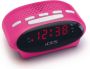 Lenco Wekkerradio ICR-210 FM-horloge radio met 2 wektijden en sluimerfunctie - Thumbnail 2