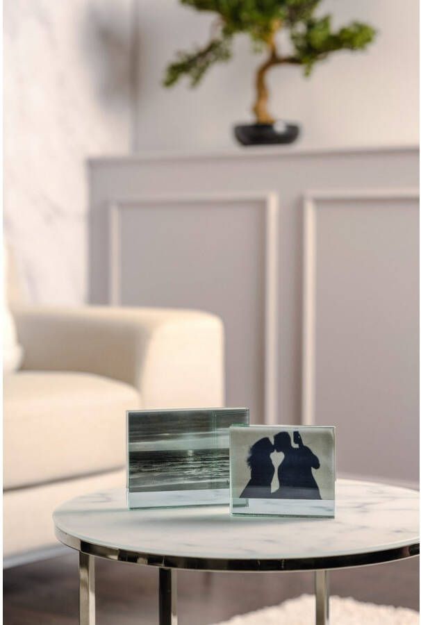 LEONARDO Print op glas GK Fotorlijst LINEA