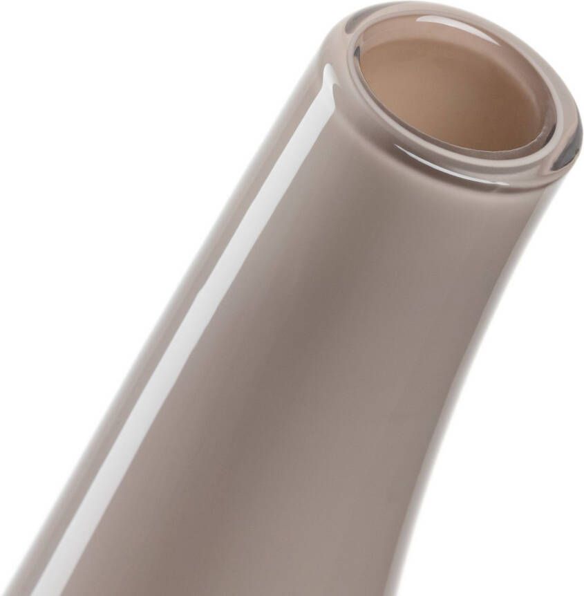 LEONARDO Siervaas Vaas ARCO 16 cm taupe 4-delige set (set 4 stuks)
