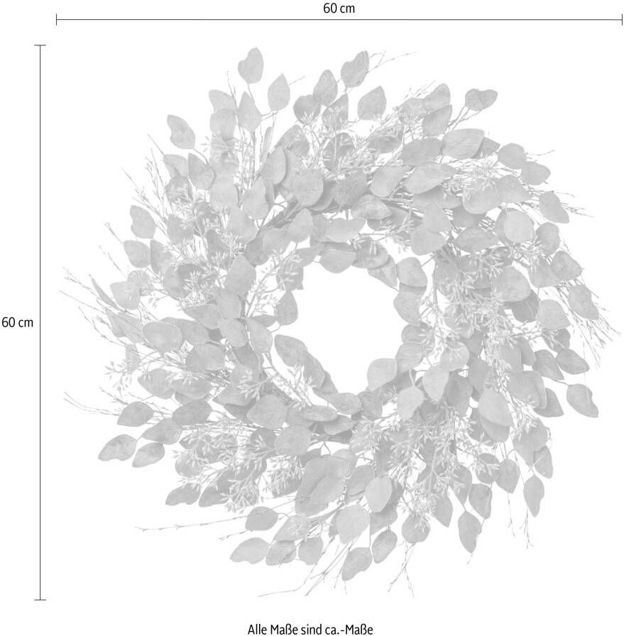 Leonique Kunstkrans Potrel Eucalyptus-krans (1 stuk)