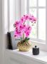 Leonique Kunstplant Orchidee Kunstorchidee in een pot (1 stuk) - Thumbnail 4