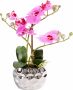 Leonique Kunstplant Orchidee Kunstorchidee in een pot (1 stuk) - Thumbnail 3