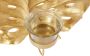 Leonique Wandkaarsenhouder Leaf goud modern glamoureus polyresine (kunststeen) goudkleur - Thumbnail 4