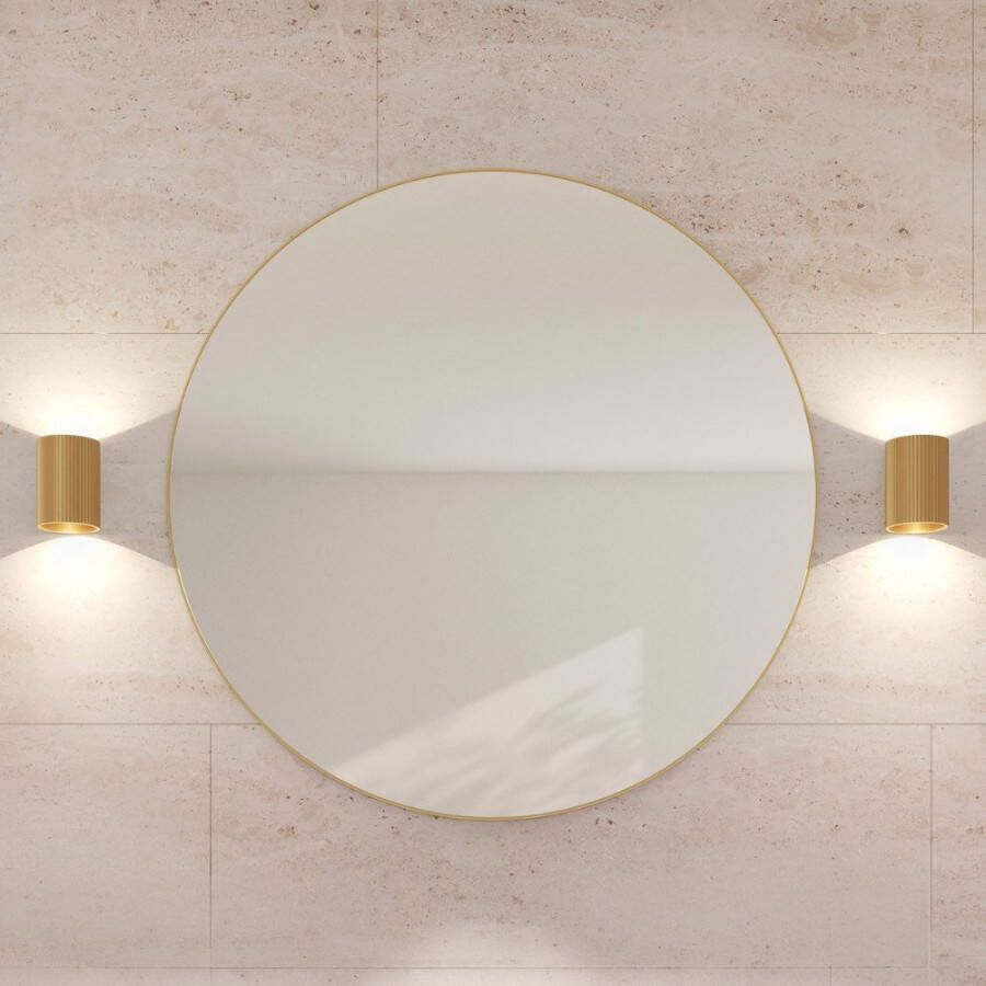 Loevschall Wandspiegel Refine Wandspiegel rond – stijlvolle designspiegel met edel frame