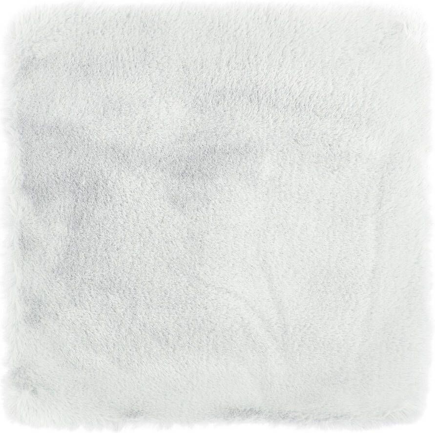 LUXOR living Vachtkussen Sierkussen Novara Imitatiebont vierkant 40x40 cm zeer zacht met vulling woonkamer (1 stuk)