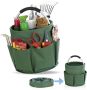 Maximex Organizer Universal-Reinigungs-Caddy Multifunctioneel mand met 6 buitenzakken ideaal voor huishouden tuin & kamperen - Thumbnail 2