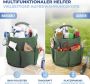 Maximex Organizer Universal-Reinigungs-Caddy Multifunctioneel mand met 6 buitenzakken ideaal voor huishouden tuin & kamperen - Thumbnail 3