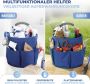 Maximex Organizer Universal-Reinigungs-Caddy Multifunctioneel mand met 6 buitenzakken ideaal voor huishouden tuin & kamperen (set 2-delig) - Thumbnail 3