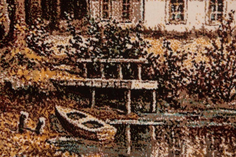morgenland Wandtapijt Schilderij-kleed figuratief 82 x 62 cm bijzonder zacht door microvezel
