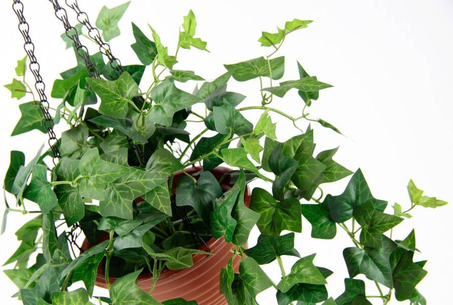 my home Kunstplant Klimop In pot met plantenhanger kunstklimop (1 stuk)