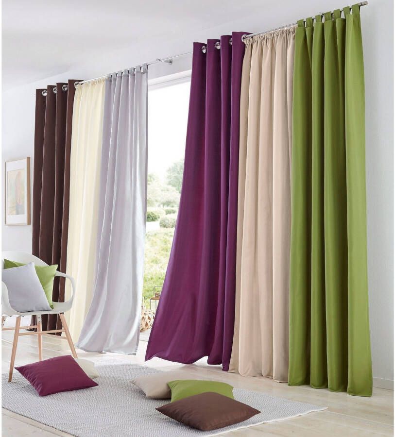my home Sierkussen Raja uni kussenovertrekken zonder vulling 40x40 cm set van 2 microvezel (2 stuks)