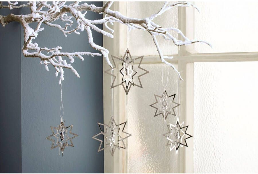 my home Winterse kunstplant Kerst versiering Deco-tak in frozen uitvoering