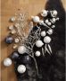 My home Winterse kunstplant Kerst versiering Deco-tak in frozen uitvoering - Thumbnail 5