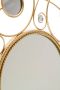 Myflair Möbel & Accessoires Sierspiegel Helios gold Wandspiegel landhuis rond frame van metaal met siersteentjes (1 stuk) - Thumbnail 2