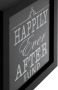 Myflair Möbel & Accessoires Spaarpot Shadra zwart hoekig 20x20 cm met een opschrift - Thumbnail 2