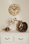 Myflair Möbel & Accessoires Wandklok "Wasmut" rond ø 34 cm vintage-look decoratief in keuken & woonkamer (1-delig) - Thumbnail 2