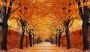 Papermoon Fotobehang Autumn Alley - Thumbnail 2