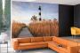 Yourdecoration Papermoon Pad naar Vuurtoren Vlies Fotobehang 350x260cm 7-banen - Thumbnail 2